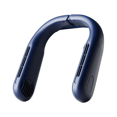 Neck Hanging Fan Personal 3 Speeds Leafless Low Noise Neckband Hands Free Personal Cooling Bladeless neck for Office Sport Camping
Neck Hanging Fan Personal 3 Speeds Leafless Low Noise Neckband Hands Free Personal Cooling Bladeless neck for Office Sport Camping