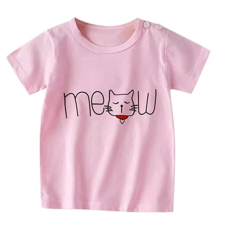 Children Kids Toddler Baby Boys Girls Cute Cartoon Animals Short Sleeve Blouse Top T Shirt Outfits Clothes
Children Kids Toddler Baby Boys Girls Cute Cartoon Animals Short Sleeve Blouse Top T Shirt Outfits Clothes