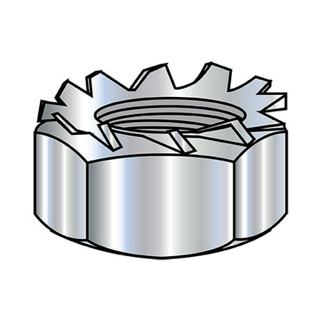 M6-1.0 Metric Class 8 K Lock Nut Zinc (Pack Qty 2 000) BC-M6NK