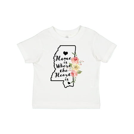 Inktastic Mississippi Home is Where the Heart is with Watercolor Gift Toddler Boy or Toddler Girl T-Shirt
Inktastic Mississippi Home is Where the Heart is with Watercolor Gift Toddler Boy or Toddler Girl T-Shirt