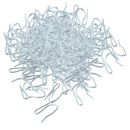 400/800 Pack Metal Curtain Hooks Drapery Hook Pins Hanger Hooks for Bathroom .4x1.7cm
400/800 Pack Metal Curtain Hooks Drapery Hook Pins Hanger Hooks for Bathroom .4x1.7cm