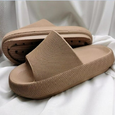 Men Beach Slippers High Heels Women Slide Sandals Shower Thick Sole Soft Couple Massage Bread Slippers Bathroom Shoes Non-Slip
Men Beach Slippers High Heels Women Slide Sandals Shower Thick Sole Soft Couple Massage Bread Slippers Bathroom Shoes Non-Slip
