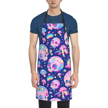 Coaee colorful Skull mushroom rainbow for Waterproof Apron for Unisex Adult with Adjustable Bib Apron
Coaee colorful Skull mushroom rainbow for Waterproof Apron for Unisex Adult with Adjustable Bib Apron