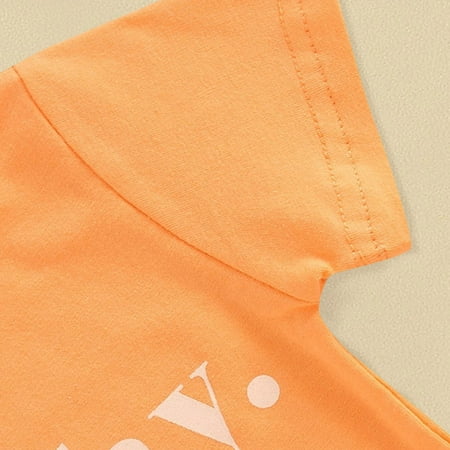 kpoplk Toddler Outfits For Girls Toddler Baby Girls 3Pcs Short Sleeve Letter Printed Romper Top Floral Pants Headband Summer Clothes Set(Orange)
kpoplk Toddler Outfits For Girls Toddler Baby Girls 3Pcs Short Sleeve Letter Printed Romper Top Floral Pants Headband Summer Clothes Set(Orange)