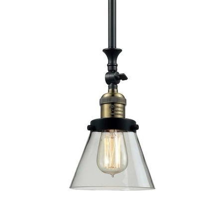 Innovations Lighting 206 Small Cone Small Cone 6 Wide Adjustable Mini Pendant - Black /
Innovations Lighting 206 Small Cone Small Cone 6 Wide Adjustable Mini Pendant - Black /