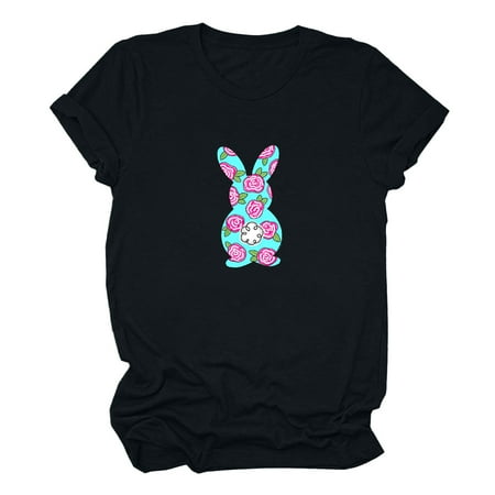 AKOEE Easter Shirt For Women Happy Cute Print Tee Casual Short Sleeve Tops Shirts For Women Dressy Black XXL
AKOEE Easter Shirt For Women Happy Cute Print Tee Casual Short Sleeve Tops Shirts For Women Dressy Black XXL