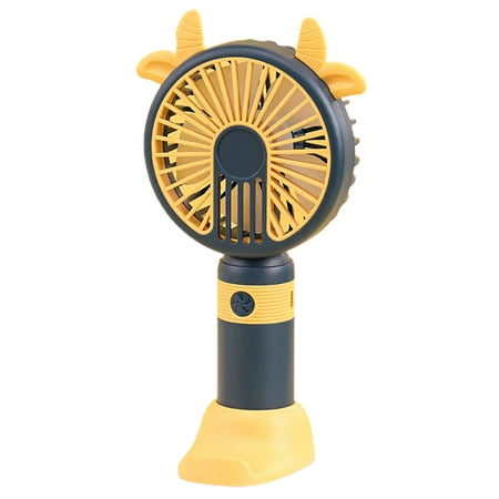 YIMIAO 1 Set Handheld Fan 2 Gear Speeds Light Effect Low Noise Rechargeable 250mAh Phone Holder Function Pocket Fan Travel Supply
YIMIAO 1 Set Handheld Fan 2 Gear Speeds Light Effect Low Noise Rechargeable 250mAh Phone Holder Function Pocket Fan Travel Supply