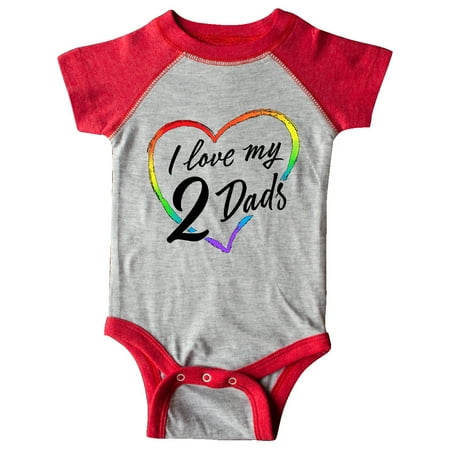 Inktastic I Love My 2 Dads with Rainbow Heart Gift Baby Boy or Baby Girl Bodysuit
Inktastic I Love My 2 Dads with Rainbow Heart Gift Baby Boy or Baby Girl Bodysuit