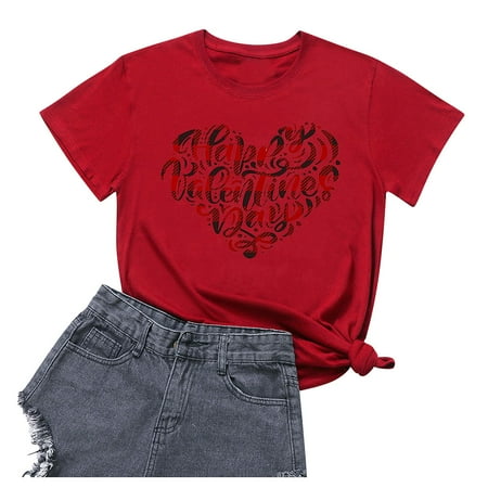 ASEIDFNSA Long Sleeve Scrub Tops Women Top New Day Tops Print Short Valentine’S Heart Sleeve Causal All- Women S T-Shirt Women S T-Shirts
ASEIDFNSA Long Sleeve Scrub Tops Women Top New Day Tops Print Short Valentine’S Heart Sleeve Causal All- Women S T-Shirt Women S T-Shirts