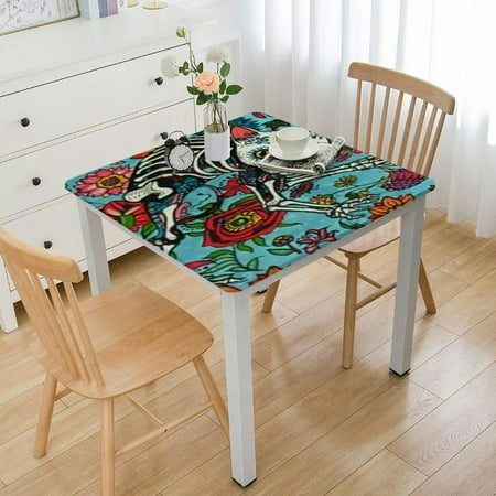 nygtbtfer Skull Cat Square Tablecloth with Elastic Edge Fitted Table Cloth Waterproof Wipeable Square Table Cover for Dining Kitchen Party Indoor Outdoor Patio Table 40*40
nygtbtfer Skull Cat Square Tablecloth with Elastic Edge Fitted Table Cloth Waterproof Wipeable Square Table Cover for Dining Kitchen Party Indoor Outdoor Patio Table 40*40