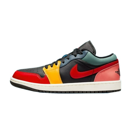 Women s Jordan 1 Low SE Black/Fire Red-Taxi (DN3739 060) - 11