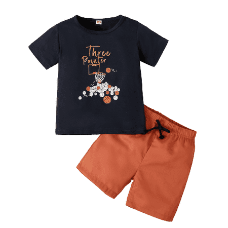 Mikrdoo Baby Boys Clothes Basketball 4 Years Toddler Boys Summer Shirt 5 Years Little Boys Shorts 2Pcs Outfits Black
Mikrdoo Baby Boys Clothes Basketball 4 Years Toddler Boys Summer Shirt 5 Years Little Boys Shorts 2Pcs Outfits Black