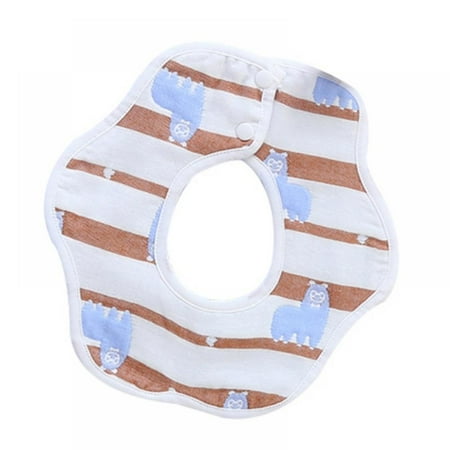 Baby Bibs 360 ° Rotate Cotton Drool Petal Bibs Ultra Soft Waterproof Breathable and Absorbent Infant Bandana Feeding and Teething Bibs Anti-Stain Bibs Set for Boys and Girls
Baby Bibs 360 ° Rotate Cotton Drool Petal Bibs Ultra Soft Waterproof Breathable and Absorbent Infant Bandana Feeding and Teething Bibs Anti-Stain Bibs Set for Boys and Girls