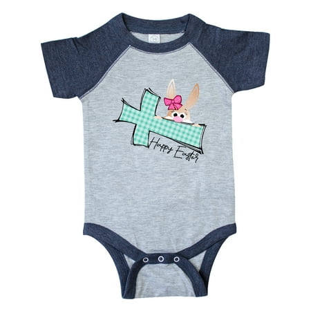 Inktastic Happy Easter Cute Peeking Bunny and Plaid Cross Gift Baby Boy or Baby Girl Bodysuit
Inktastic Happy Easter Cute Peeking Bunny and Plaid Cross Gift Baby Boy or Baby Girl Bodysuit