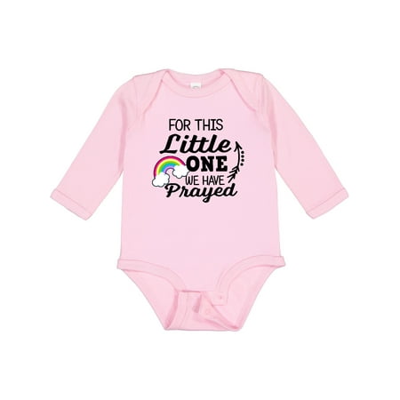Inktastic For This Little One We Have Prayed Gift Baby Boy or Baby Girl Long Sleeve Bodysuit
Inktastic For This Little One We Have Prayed Gift Baby Boy or Baby Girl Long Sleeve Bodysuit