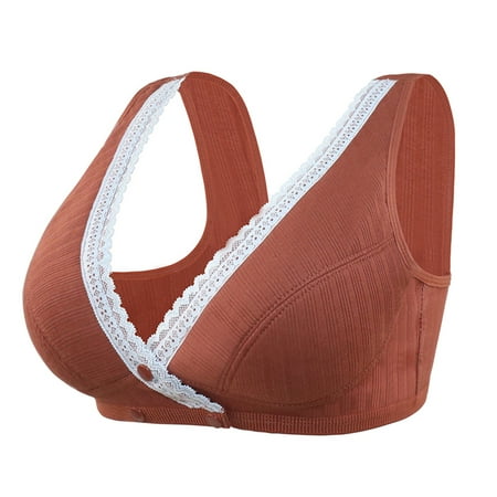 Women Adjustable Sports Front Closure Extra-Elastic Breathable Lace Trim Bra One Piece No Wire Comfortable Bras
Women Adjustable Sports Front Closure Extra-Elastic Breathable Lace Trim Bra One Piece No Wire Comfortable Bras