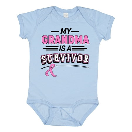 Inktastic My Grandma is a Survivor Breast Cancer Awareness Gift Baby Boy or Baby Girl Bodysuit
Inktastic My Grandma is a Survivor Breast Cancer Awareness Gift Baby Boy or Baby Girl Bodysuit