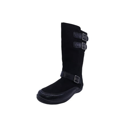 Bare Traps Girl s Wyona Black High-Top Suede Boots