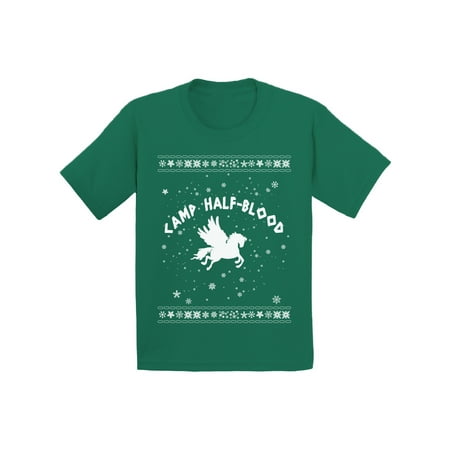Awkward Styles Ugly Xmas T-Shirt for Girls Boys Christmas Camp Half-Blood Toddler Shirt
Awkward Styles Ugly Xmas T-Shirt for Girls Boys Christmas Camp Half-Blood Toddler Shirt