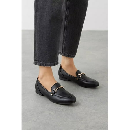 Dorothy Perkins Womens Lina Metal Trim Loafers