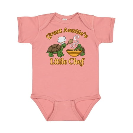 Inktastic Great Auntie s Little Chef with Cute Turtles Gift Baby Boy or Baby Girl Bodysuit
Inktastic Great Auntie s Little Chef with Cute Turtles Gift Baby Boy or Baby Girl Bodysuit