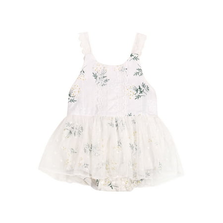 Canrulo 0-18M Newborn Baby Girls Lace Floral Tulle Romper Sleeveless Jumpsuit Clothes
Canrulo 0-18M Newborn Baby Girls Lace Floral Tulle Romper Sleeveless Jumpsuit Clothes