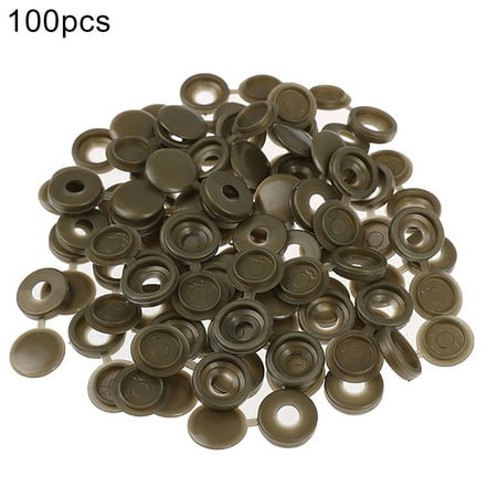 Farfi 100Pcs Plastic Screw Caps Furniture Hardware Self-tapping Bolt Protective Cover (Golden)
Farfi 100Pcs Plastic Screw Caps Furniture Hardware Self-tapping Bolt Protective Cover (Golden)