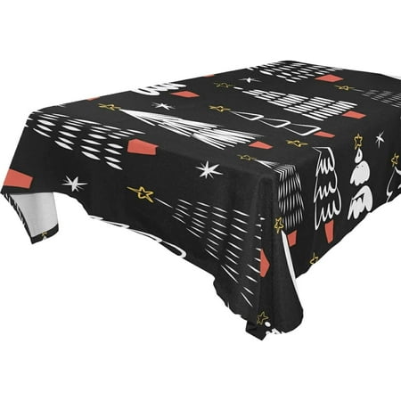 Hyjoy Christmas Tree Tablecloth Waterproof Washable Polyester Square Table Cover Durable Tablecloth for Kitchen Dining Table Party Decor (60 X 120 Inch)
Hyjoy Christmas Tree Tablecloth Waterproof Washable Polyester Square Table Cover Durable Tablecloth for Kitchen Dining Table Party Decor (60 X 120 Inch)