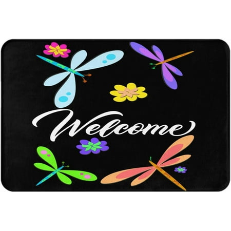 Bath Rugs Beautiful Colorful Dragonflies Door Mat Outdoor Nature Animal Cute Flowers Floral Painting Doormat Non Slip Absorbent Bathroom Rug Carpet for Home Entrance Kitchen 20x32 Inch
Bath Rugs Beautiful Colorful Dragonflies Door Mat Outdoor Nature Animal Cute Flowers Floral Painting Doormat Non Slip Absorbent Bathroom Rug Carpet for Home Entrance Kitchen 20x32 Inch