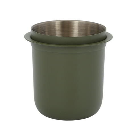 Dosing Cup 150ml 58mm Hands Free Stainless Steel Universal Inverted Coffee Powder Cup for Coffee Machine Military Green
Dosing Cup 150ml 58mm Hands Free Stainless Steel Universal Inverted Coffee Powder Cup for Coffee Machine Military Green