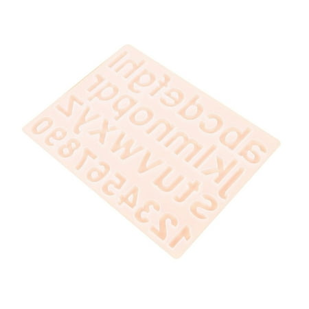 QDJZ Pendant Mold Food Grade Convenient Reusable Anti-deformed Faux Crystal English Pinyin Alphabet Mold for Home
QDJZ Pendant Mold Food Grade Convenient Reusable Anti-deformed Faux Crystal English Pinyin Alphabet Mold for Home