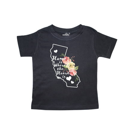Inktastic California Home is Where the Heart is with Watercolor Floral Gift Toddler Boy or Toddler Girl T-Shirt
Inktastic California Home is Where the Heart is with Watercolor Floral Gift Toddler Boy or Toddler Girl T-Shirt
