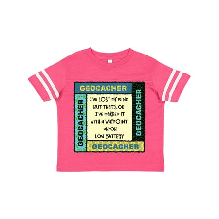 Inktastic Geocacher Lost Mind Patterns Gift Toddler Boy or Toddler Girl T-Shirt
Inktastic Geocacher Lost Mind Patterns Gift Toddler Boy or Toddler Girl T-Shirt