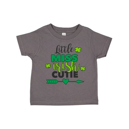 Inktastic Little Miss Irish Cutie with Shamrocks and Arrow Gift Toddler Toddler Girl T-Shirt 
Inktastic Little Miss Irish Cutie with Shamrocks and Arrow Gift Toddler Toddler Girl T-Shirt