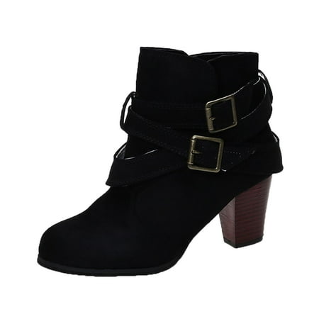 ZIZOCWA Size 8 Womens Shoes Womens Boots With Heel Snake Scrub Shoes Thick Belt Women S Student High Ankle Boots Fashion Buckle Heel Women S Boots Rain Boots With Liner
ZIZOCWA Size 8 Womens Shoes Womens Boots With Heel Snake Scrub Shoes Thick Belt Women S Student High Ankle Boots Fashion Buckle Heel Women S Boots Rain Boots With Liner