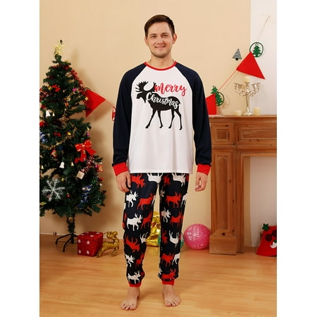 Men‘s Print Parent-Child Christmas Pajama Set Crew Neck Shirt And Pants Sleep Sets For Winter
Men‘s Print Parent-Child Christmas Pajama Set Crew Neck Shirt And Pants Sleep Sets For Winter