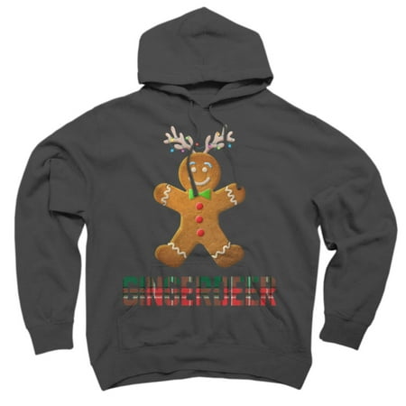 Gingerbread Reindeer Matching Family Group Christmas Pajama Charcoal Gray Graphic Pullover Hoodie - Design By Humans S
Gingerbread Reindeer Matching Family Group Christmas Pajama Charcoal Gray Graphic Pullover Hoodie - Design By Humans S