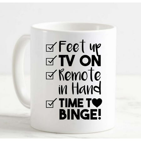 Coffee Mug Feet Up Tv On Remote In Hand Time To Funny Checklist White Cup Funny Gifts for work office him her
Coffee Mug Feet Up Tv On Remote In Hand Time To Funny Checklist White Cup Funny Gifts for work office him her