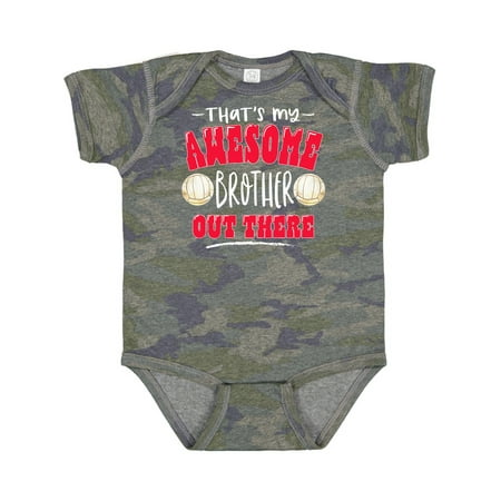 Inktastic That s My Awesome Brother out There with Volleyball Gift Baby Boy or Baby Girl Bodysuit
Inktastic That s My Awesome Brother out There with Volleyball Gift Baby Boy or Baby Girl Bodysuit