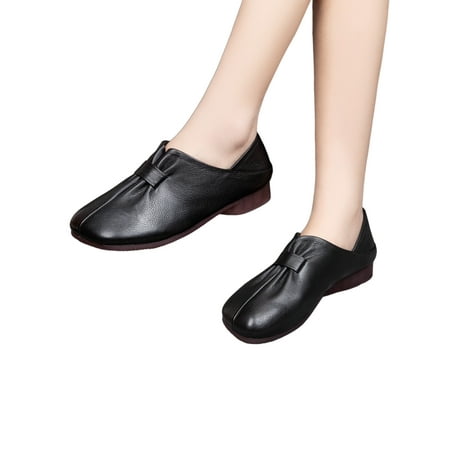 Wazshop Women Casual Shoes Comfort Flats Slip On Loafers Non-slip Soft Sole Shoe Ladies Loafer Flat Slip-Resistant Black 7.5
Wazshop Women Casual Shoes Comfort Flats Slip On Loafers Non-slip Soft Sole Shoe Ladies Loafer Flat Slip-Resistant Black 7.5