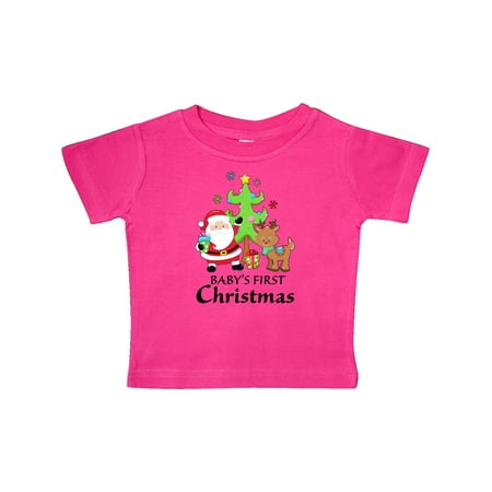 Inktastic Baby s 1st Christmas with Santa Reindeer and Tree Gift Baby Boy or Baby Girl T-Shirt
Inktastic Baby s 1st Christmas with Santa Reindeer and Tree Gift Baby Boy or Baby Girl T-Shirt