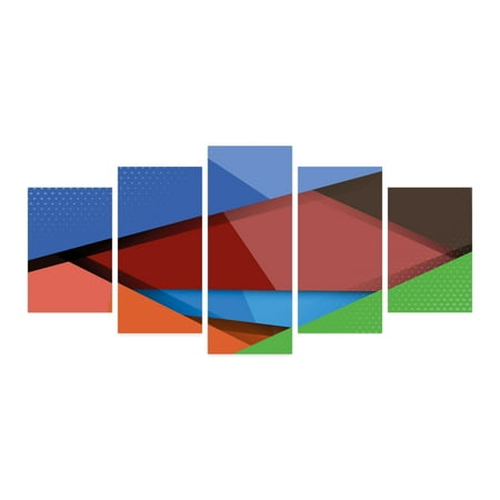 Abstract 5 Panels Acrylic Glass Wall Art Modern Themed Geometric Shapes Futuristic Polygons and Forms Illustration Art Accent for Living Room Bedroom Dorm 60 x 30 Multicolor by Ambesonne
Abstract 5 Panels Acrylic Glass Wall Art Modern Themed Geometric Shapes Futuristic Polygons and Forms Illustration Art Accent for Living Room Bedroom Dorm 60 x 30 Multicolor by Ambesonne