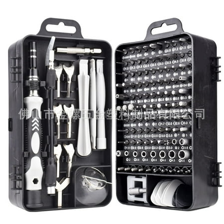 135 In 1 Mobile Phone Disassembly Clock Laptop Screwdriver Tool Multi-Purpose Steel Screwdriver Set 135 In 1 Suit (Black)
135 In 1 Mobile Phone Disassembly Clock Laptop Screwdriver Tool Multi-Purpose Steel Screwdriver Set 135 In 1 Suit (Black)