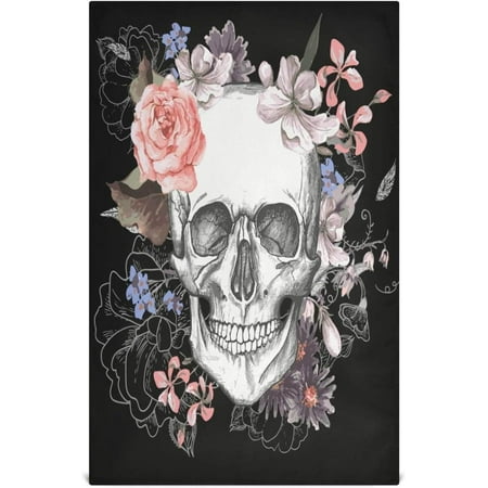 Hyjoy Skull Flower Kitchen Dish Towels Set of 4 Dishcloths Absorbent Soft Towels Hand Towels Tea Towels 18 x 28
Hyjoy Skull Flower Kitchen Dish Towels Set of 4 Dishcloths Absorbent Soft Towels Hand Towels Tea Towels 18 x 28