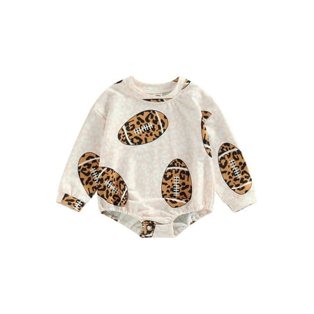 Baby Thanksgiving Outfit Girl Boy Football Onesie Crewneck Sweatshirt Romper Cute Fall Clothes
Baby Thanksgiving Outfit Girl Boy Football Onesie Crewneck Sweatshirt Romper Cute Fall Clothes