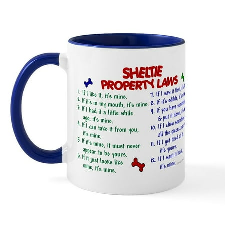 CafePress - Sheltie Property Laws 2 Mug - 11 oz Ceramic Mug - Novelty Coffee Tea Cup
CafePress - Sheltie Property Laws 2 Mug - 11 oz Ceramic Mug - Novelty Coffee Tea Cup