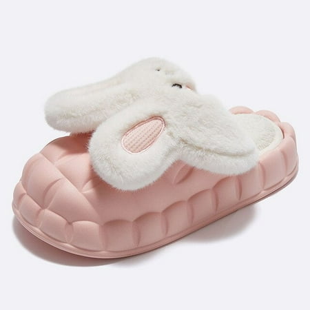 CoCopeanut Cute Bunny Slipper for Female Kawaii Cartoon Rabbit Girls Home Faux Fur Woman Slippers Winter Indoor Warm Plush Shoes Sandals
CoCopeanut Cute Bunny Slipper for Female Kawaii Cartoon Rabbit Girls Home Faux Fur Woman Slippers Winter Indoor Warm Plush Shoes Sandals