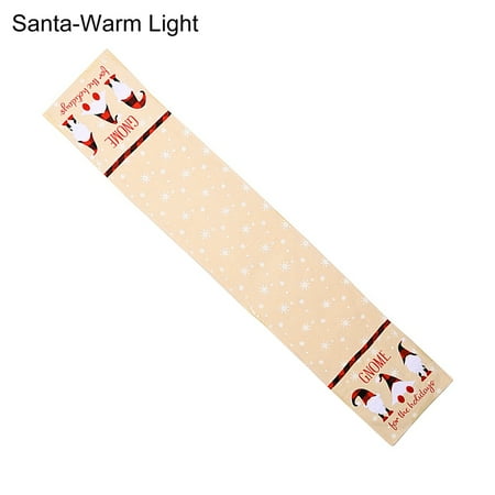 Christmas Style Table Runner Exquisite Fabric Creative Santa Claus Pattern Table Cover for Home
Christmas Style Table Runner Exquisite Fabric Creative Santa Claus Pattern Table Cover for Home