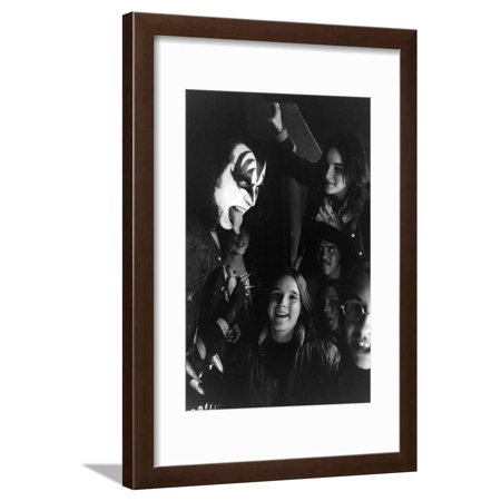 KISS Framed Print Wall Art By Globe Photos LLC
