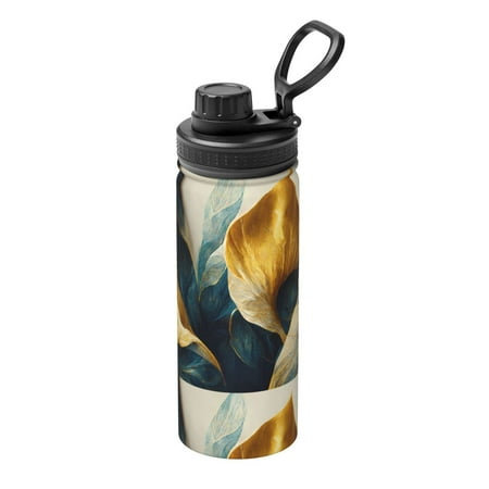 Goofa Golden Blue Leaf Design Print 18oz Sports Insulated Kettle With Straw Water Bottle Sports Water Bottle For Running Hiking Cycling Climbing Mans Womans
Goofa Golden Blue Leaf Design Print 18oz Sports Insulated Kettle With Straw Water Bottle Sports Water Bottle For Running Hiking Cycling Climbing Mans Womans